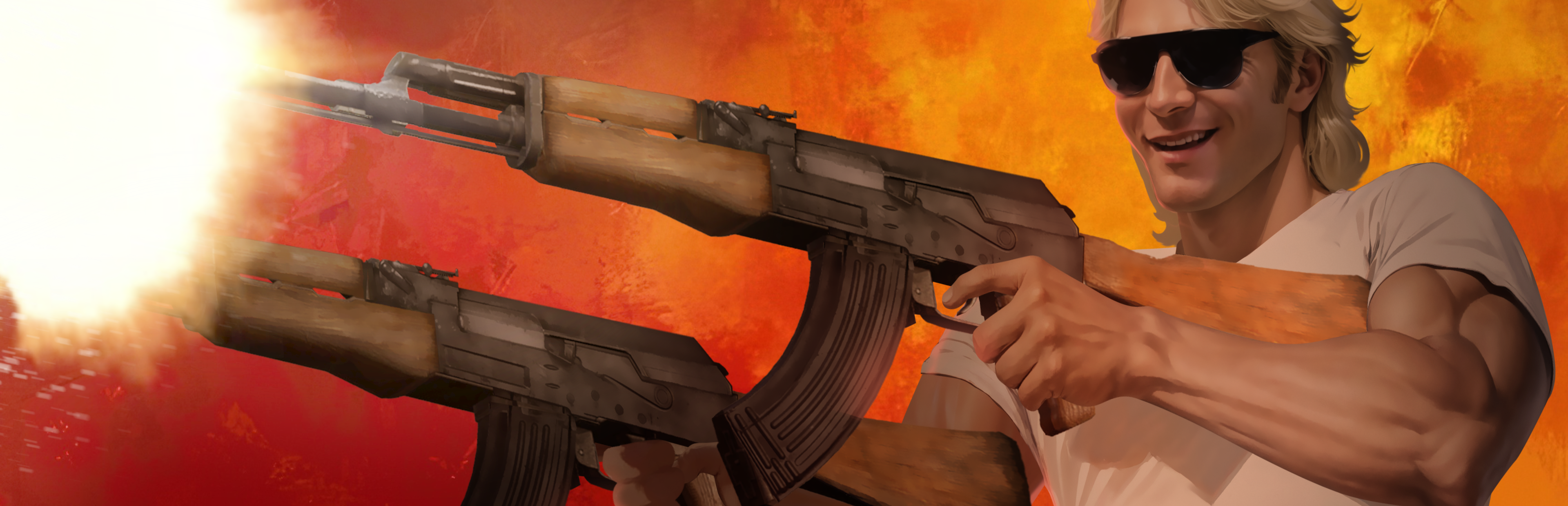 Steam library hero art
